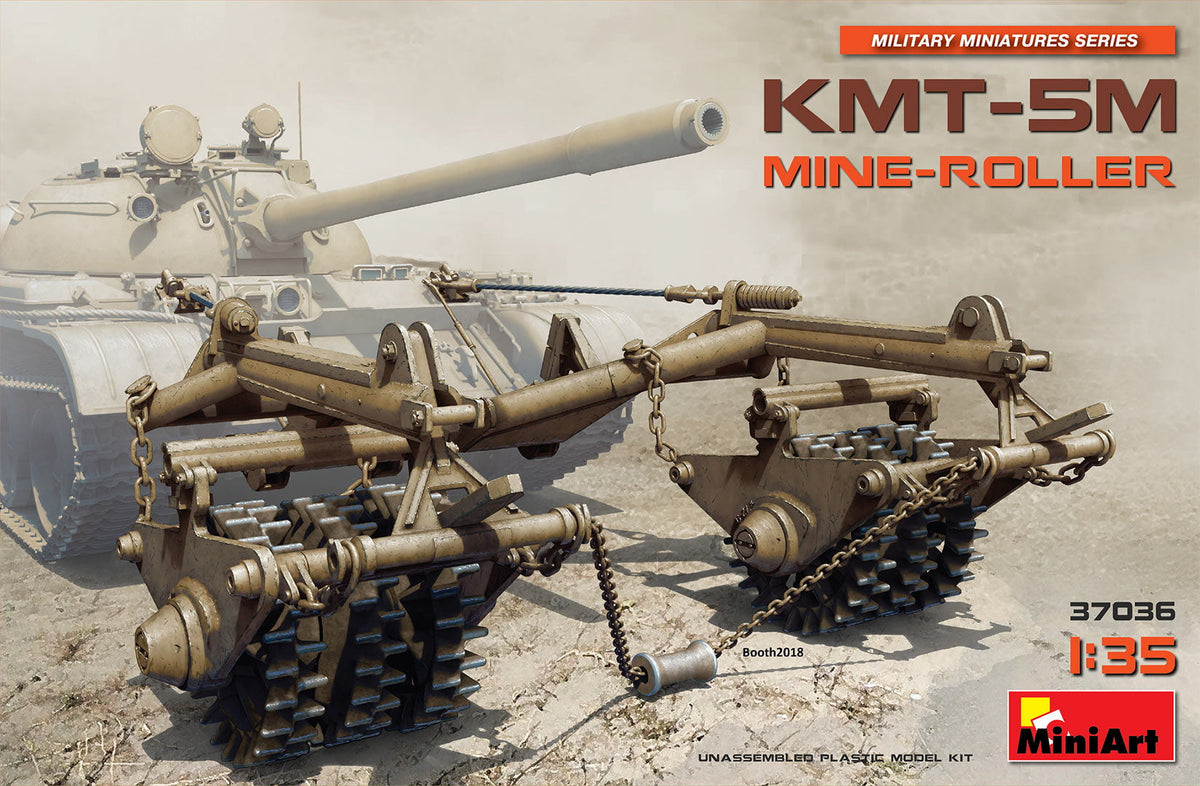 MiniArt 1/35 AFV Detail Accessories MiniArt 37036 1/35 KMT-5M Mine-Roller Model Kit