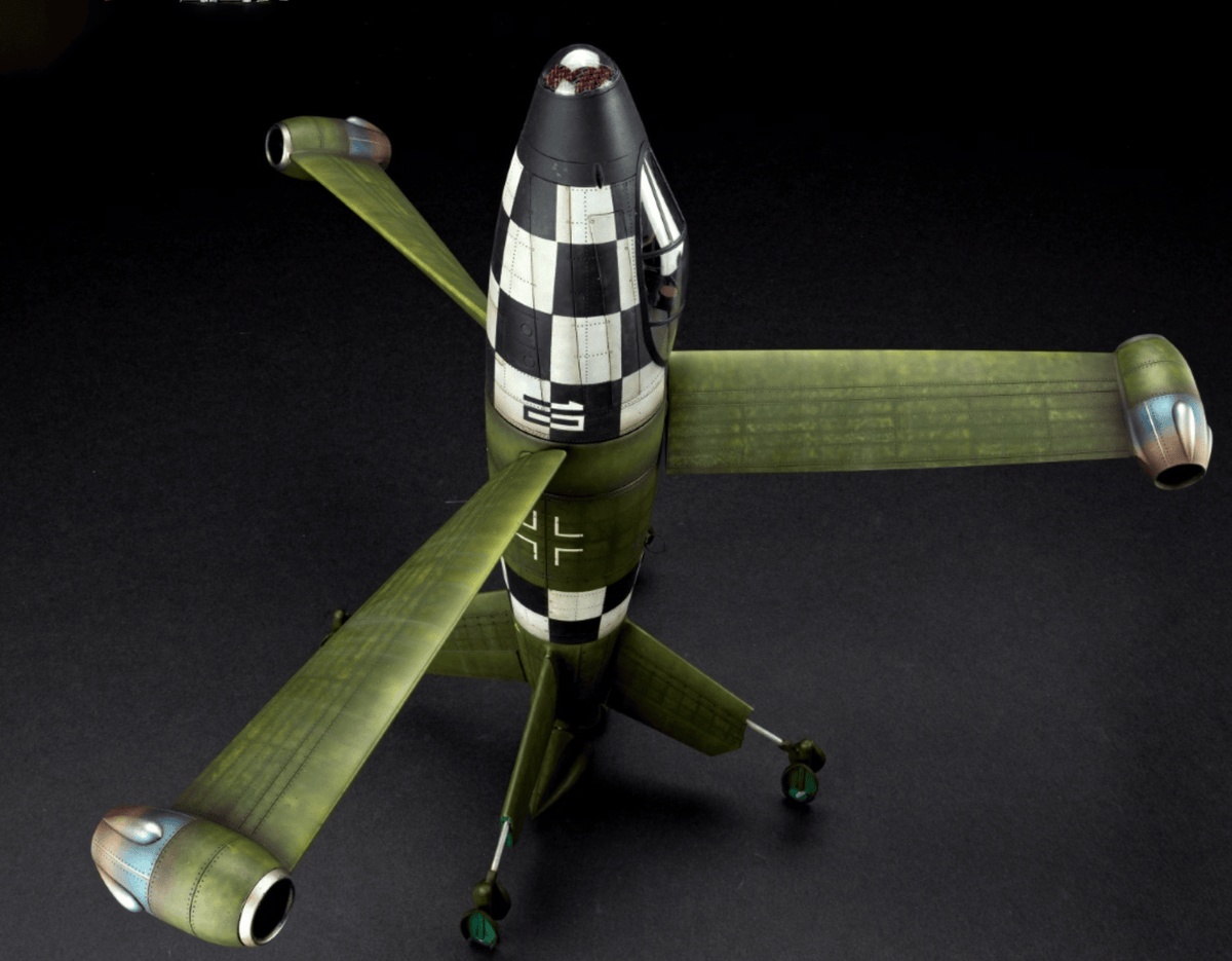 MiniArt 1/35 Aircraft MiniArt 40009 1/35 Focke Wulf Triebflugel VTOL Jet Fighter Model Kit