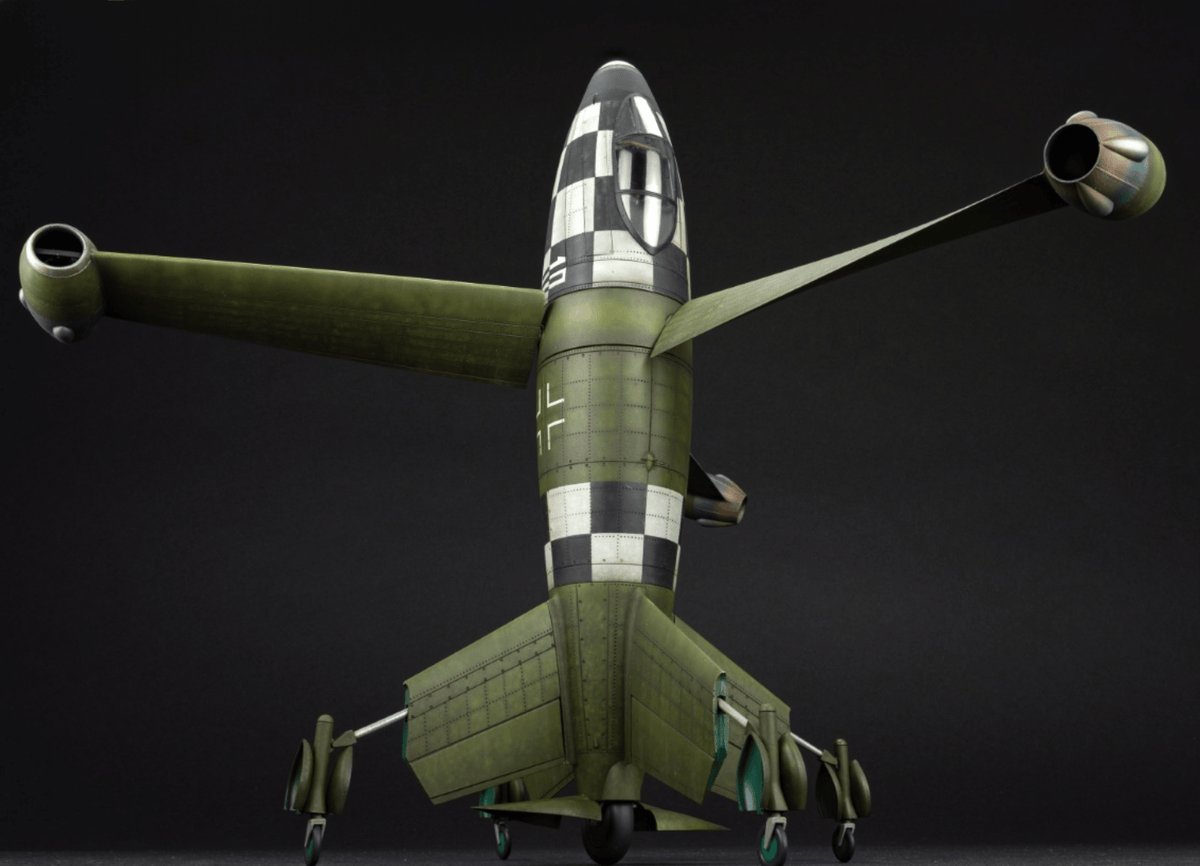 MiniArt 1/35 Aircraft MiniArt 40009 1/35 Focke Wulf Triebflugel VTOL Jet Fighter Model Kit