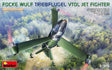 MiniArt 1/35 Aircraft MiniArt 40009 1/35 Focke Wulf Triebflugel VTOL Jet Fighter Model Kit