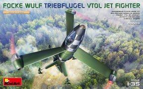 MiniArt 1/35 Aircraft MiniArt 40009 1/35 Focke Wulf Triebflugel VTOL Jet Fighter Model Kit