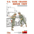 MiniArt 1/35 Figures MiniArt 35481 1/35 U.S. Tank Chassis Repair Crew Model Kit