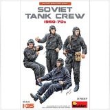 MiniArt 1/35 Figures MiniArt 37037 1/35 Soviet Tank Crew 1960-70s Figures Model Kit