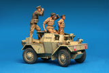 MiniArt 1/35 Military Vehicle MiniArt 35067 1/35 Dingo Mk.1b British Scout Car with Crew Model Kit