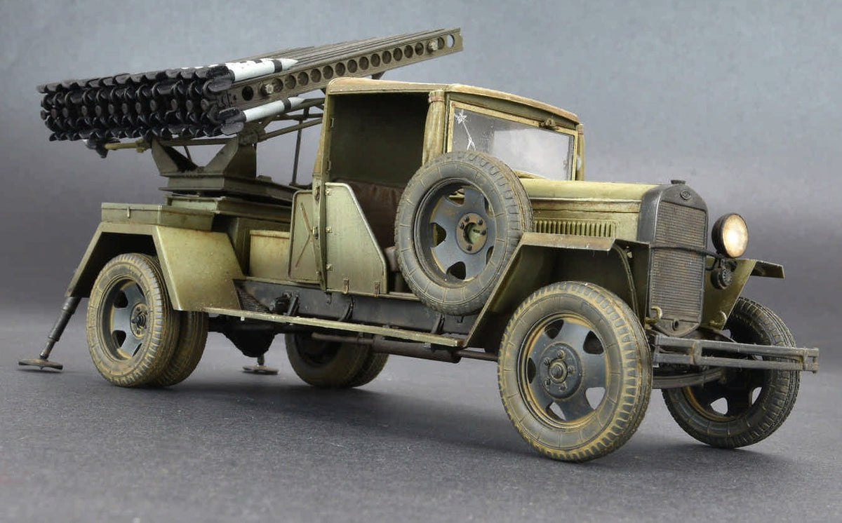MiniArt 1/35 Military Vehicle MiniArt 35259 1/35 Soviet BM-8-24 Based on 1.5 Ton Truck Model Kit