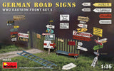 MiniArt 1/35 Scene Details MiniArt 35602 1/35 German Road Signs WW2 (Eastern Front Model Set 1) Kit
