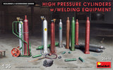 MiniArt 1/35 Scene Details MiniArt 35618 1/35 High Pressure Cylinders with Welding Equipment Model Kit