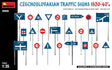 MiniArt 1/35 Scene Details MiniArt 35655 1/35 Czech Traffic Signs 1930-40s Model Kit