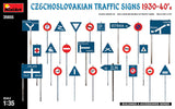 MiniArt 1/35 Scene Details MiniArt 35655 1/35 Czech Traffic Signs 1930-40s Model Kit