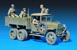 MiniArt 1/35 Vehicle MiniArt 35173 1/35 GAZ-AAA Cargo Truck 1941 with Figures Model Kit