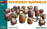 MiniArt 1/48 AFV Detail Accessories MiniArt 49014 1/48 Wooden Barrels Model Kit