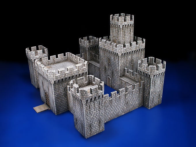 MiniArt 1/72 Structure MiniArt 72005 1/72 Medieval Castle XII-XV Century Model Kit