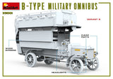 MiniArt Military MiniArt 39001 1/35 WWI B-Type Military Omnibus