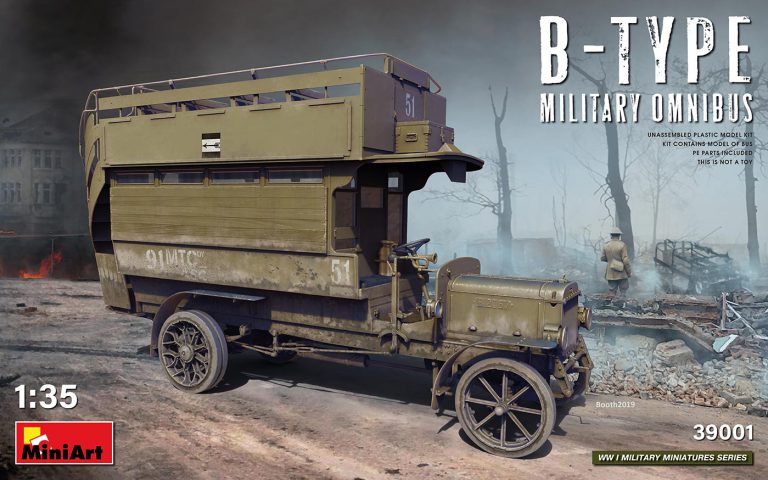 MiniArt Military MiniArt 39001 1/35 WWI B-Type Military Omnibus