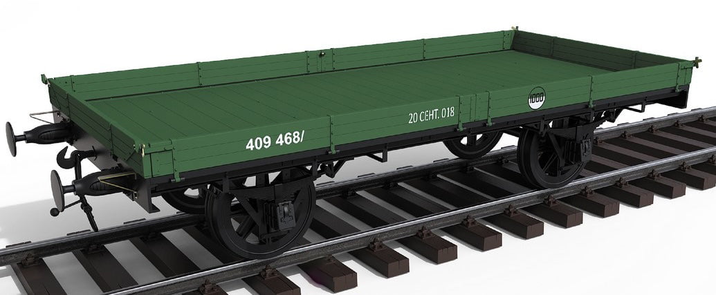 MiniArt Military MiniArt 39004 1/35 German 16.5 Ton Non Brake Flatbed Railcar
