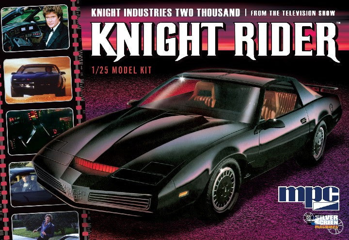 MPC MODELS CARS MPC Model Cars 1/25 Knight Rider 2000 KITT Car from TV Show Kit