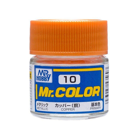 Mr. Hobby Paint Mr. Hobby C10 Mr. Color Metallic Copper Lacquer Paint 10ml