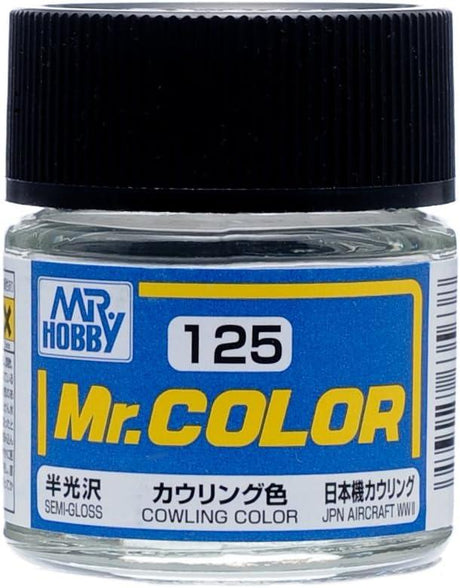 Mr. Hobby Paint Mr. Hobby C125 Mr. Color Semi Gloss Cowling Color Lacquer Paint 10ml