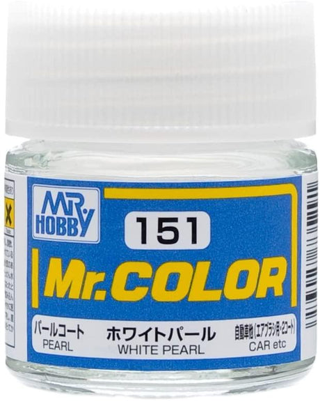 Mr. Hobby Paint Mr. Hobby C151 Mr. Color Pearl White Lacquer Paint 10ml