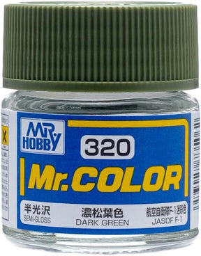 Mr. Hobby Paint Mr. Hobby C320 Mr. Color Dark Green Lacquer Paint 10ml