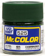 Mr. Hobby Paint Mr. Hobby C525 Mr. Color Green Lacquer Paint 10ml