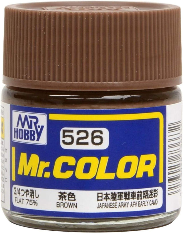 Mr. Hobby Paint Mr. Hobby C526 Mr. Color Brown Lacquer Paint 10ml