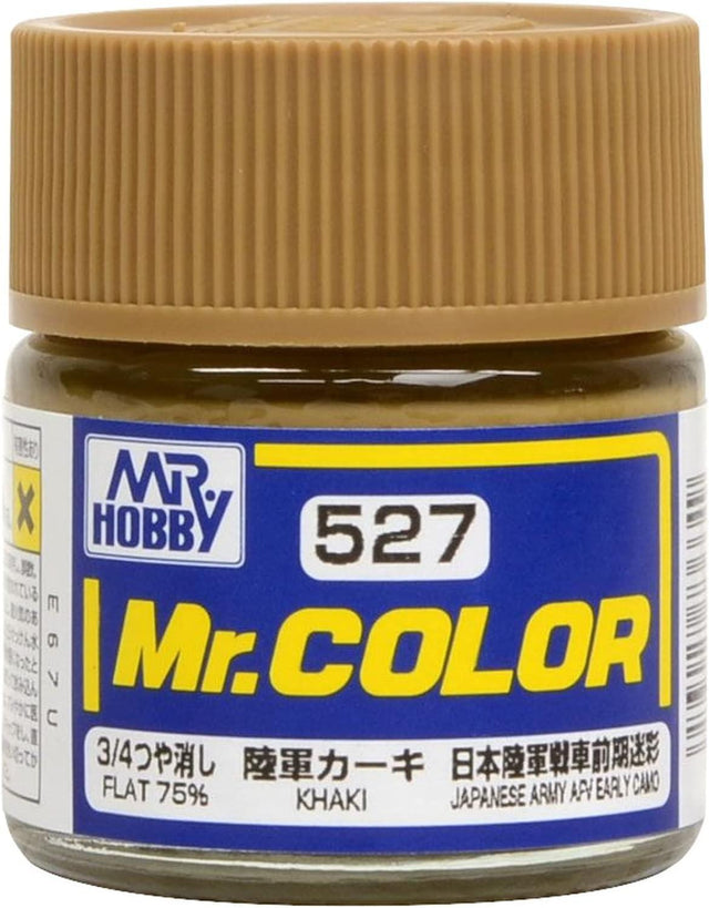Mr. Hobby Paint Mr. Hobby C527 Mr. Color Khaki Lacquer Paint 10ml