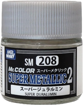 Mr. Hobby Paint Mr. Hobby SM208 Mr. Color Super Metallic 2 Super Duralumin Lacquer Paint 10ml