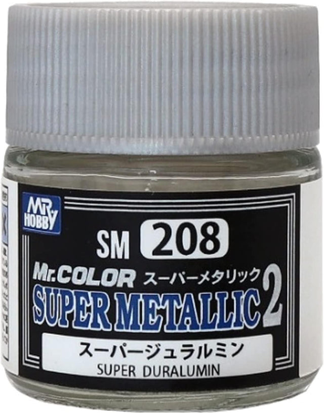 Mr. Hobby Paint Mr. Hobby SM208 Mr. Color Super Metallic 2 Super Duralumin Lacquer Paint 10ml