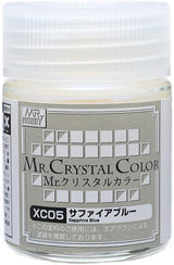 Mr. Hobby Paint Mr. Hobby XC05 Mr. Crystal Color Sapphire Blue Lacquer Paint 18ml