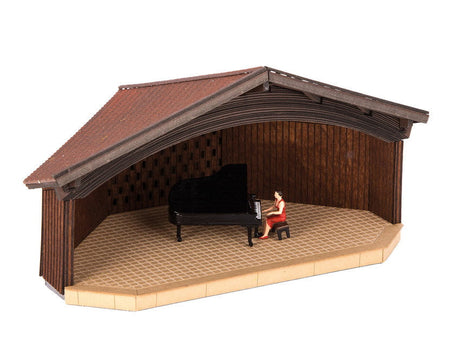 Noch MODEL TRAINS Noch HO Piano Concert Laser-Cut Kit w/Sound