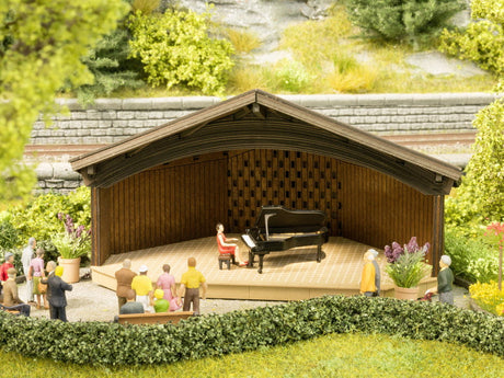 Noch MODEL TRAINS Noch HO Piano Concert Laser-Cut Kit w/Sound