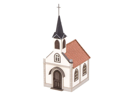 Noch MODEL TRAINS Noch HO St. Nepomuk Chapel Laser-Cut Cardstock Kit