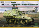 Panda Hobby MILITARY MODEL Panda Hobby 1/35 Marder I 7.5cm Pak 40/1 on GW LrS(f) SdKfz 135 Tank Destroyer Kit