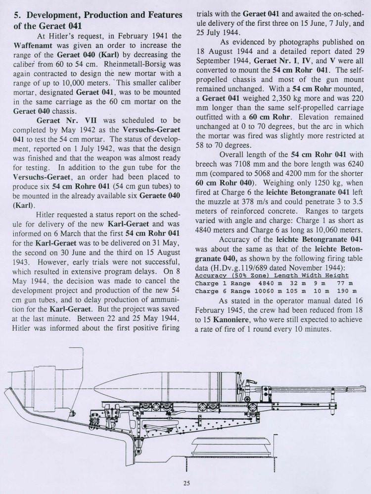 Panzer Tracts HOBBY BOOKS Panzer Tracts Bertha Big Brother Karl Geraet Super Heavy Self-Propelled Mortar