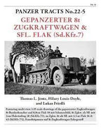 Panzer Tracts HOBBY BOOKS Panzer Tracts No.22-5 Gepanzerter 8t Zugkraftwagen & SflFlak (SdKfz 7)