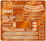 Paragraphix Details DETAIL PARTS Paragraphix Details 1/1000 Star Trek: USS Enterprise Refit Photo-Etch Set for PLL