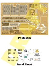 Paragraphix Details DETAIL PARTS Paragraphix Details 1/24 LiS: Chariot Photo-Etch & Decal Set for MOE