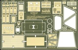 Paragraphix Details DETAIL PARTS Paragraphix Details 1/24 LiS: Space Pod Photo-Etch & Decal Set for MOE
