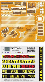 Paragraphix Details DETAIL PARTS Paragraphix Details 1/25 Ghostbuster 2 Ecto1A Photo-Etch Set for AMT