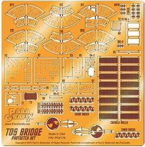 Paragraphix Details DETAIL PARTS Paragraphix Details 1/32 Star Trek: USS Enterprise Bridge Photo-Etch Set for AMT