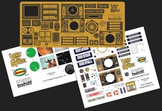 Paragraphix Details DETAIL PARTS Paragraphix Details 1/35 LiS: Jupiter 2 Spaceship Photo-Etch & Decal Set for MOE