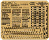 Paragraphix Details DETAIL PARTS Paragraphix Details 1/4105 Battlestar Galactica: BS75 Spaceship Super Photo-Etch & Decal Set for MOE