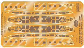 Paragraphix Details DETAIL PARTS Paragraphix Details 1/4105 Battlestar Galactica: Hull Inserts Photo-Etch Set for MOE