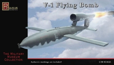 Pegasus MODEL AIRPLANES Pegasus Hobbies Aircraft 1/18 V1 Flying Bomb Kit