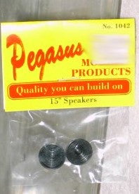 Pegasus MODEL CARS Pegasus Hobbies Cars 1/24-1/25 15" Speakers (2)