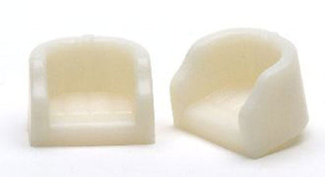 Pegasus MODEL CARS Pegasus Hobbies Cars 1/24-1/25 Custom Car Seats (2) (Resin)