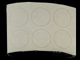 Pegasus MODEL CARS Pegasus Hobbies Cars 1/24 Whitewalls Thin (Self Adhesive)