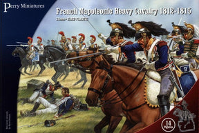 Perry Miniatures WARGAMES Perry Miniatures 28mm French Napoleonic Heavy Cavalry 1812-15 (14 Mtd)