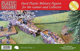 Plastic Soldier WARGAMING Plastic Soldier 1/72 WWII German SdKfz 251/D Halftrack (4) Kit